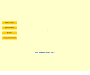 dsso.org: DSSO Home Page
