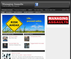 managingknifeattacks.com: Managing Assaults
Significantly Safer in Just Two Hours