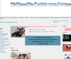 punkteweg.com: Punkte-Weg.com | Alles rund um den Führerschein für PKW, LKW und Motorrad  in Dresden
Führerschein-Dresden.de - Alles rund um den Führerschein für PKW, LKW und Motorrad  in Dresden