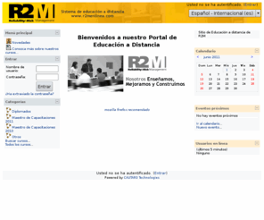 r2menlinea.com: ::R2M En Linea::
Sitio de Educación a distancia de R2M