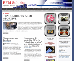 rfid-soluzioni.com: Soluzioni Rfid, il portale Italiano dell'Rfid.
La Joint Venture tra le Migliori Aziende Italiane nel Settore della Tracciatura Rfid.