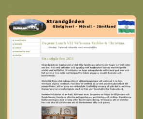 strandgarden-are.com: Startsidan
Strandgården Mörsil Jämtland