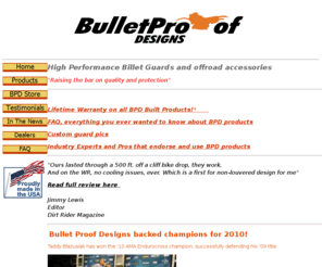 bulletproofdesigns.biz: Bullet Proof Designs
