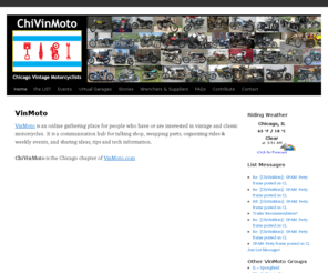 chivinmoto.com: Chicago Vintage Motorcyclists
 Chicago Vintage Motorcyclists -  