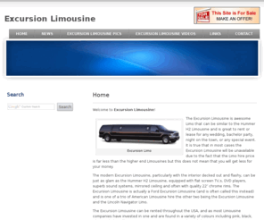 excursionlimousine.com: Excursion Limousine
Excursion Limousine tips, reviews, updates, and more.