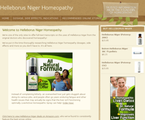 helleborusniger.com: Helleborus Niger Homeopathy. Side Effects, Dosage & more.
Helleborus Niger is a homeopathic remedy often used to relieve depression, melancholy, and other ailments.  We're the experts on Helleborus Niger homeopathy!