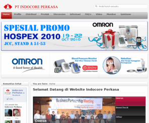 indocore.co.id: Selamat Datang di Website Indocore Perkasa
PT. Indocore Perkasa adalah Sole Agent produk OMRON Healthcare, GlucoDr, POP3D, OptimaCast, Needle Smelter, Handbon.