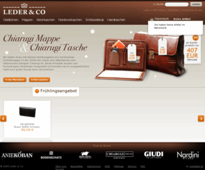 lederundco.com: Leder & Co - Lederwaren, Aktentaschen, Mappen, Koffer, Etuis -  Home
Leder & Co Lederwaren Onlineshop