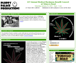 ploppypalace.com: Ploppy Palace Productions
Annual Medical Marijuana Benefit Concert