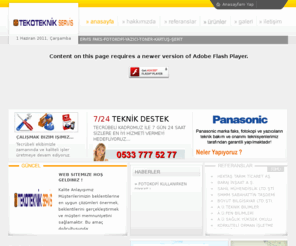 tekoteknikservis.com: tekoteknikservis.com - TEKOTEKNİK Servis , ANTALYA BURDUR ISPARTA ve çevresinde faks, fotokopi, yazıcı servisi veren bir firmadır.
TEKOTEKNİK Servis, ANTALYA BURDUR ISPARTA ve çevresinde faks, fotokopi, yazıcı servisi veren bir firmadır.