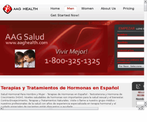 terapia-de-reemplazo-hormonal.com: Terapia de Reemplazo Hormonal | AAG Health, Clinica de Salud Anti-Envejecimiento
Terapia de Reemplazo Hormonas - Clinica de Salud Anti-Envejecimiento. Niveles bajas de hormonas es una parte normal del envejecimiento.