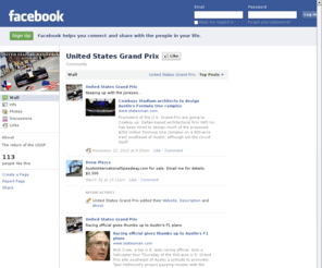 austinraceway.com: Incompatible Browser | Facebook
 Facebook is a social utility that connects people with friends and others who work, study and live around them. People use Facebook to keep up with friends, upload an unlimited number of photos, post links and videos, and learn more about the people they meet.