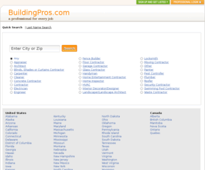 buildingpros.com: Find a Building Professional - BuildingPros.com
BuildingPros.com: Browse our extensive directory of the best BuildingPros and BuildingPros near you.