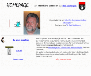 griesser-bs.net: Bernhards WWW-Seite
Bernhard Griesser's Homepage