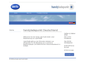 handyladepunkt.com: ::: HANDY LADE PUNKT GmbH :::
Handy Lade Punkt GmbH ::: Cyberplat JSC ::: Micro Payment Processing System