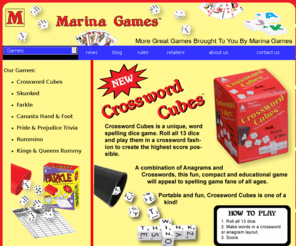 marinagames.com: Welcome to Marina Games
great family games