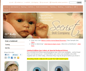 authenticreborn.com: Premiere Reborning Doll Kits & Sculpting Supplies - Secrist Doll Company
Training DVDs, doll kits, and supplies for sculpting and reborning dolls.