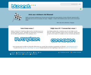 bloonet.fr: Bloonet » Réseau social communautaire, galeries photos et graphiques, et plus encore !
