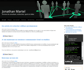 jonathanmartel.info: Jonathan Martel | Consultant en communication et nouveaux médias
