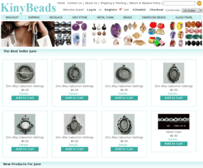 kinybeads.com: KinyBeads
KinyBeads :  - Glass Pearl BRACELET EARRING NECKLACE METAL CHAIN GEM STONE SWAROVSKI BEADS BEADS ecommerce, open source, shop, online shopping