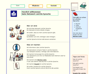 leichtesprache.org: Netzwerk Leichte Sprache - Start
Netzwerk Leichte Sprache