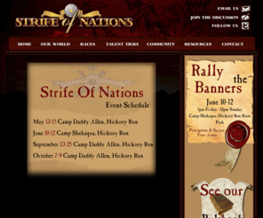 strifeofnations.com: Strife of Nations
A NEPA (Northeastern Pennsylvania) located LARP that focuses on team based player versus player competition and role play.