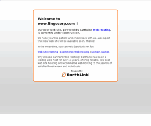 lingocorp.com: Web hosting services by EarthLink Web Hosting
Currently no public web site at this web address.