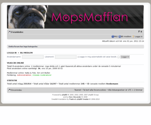 mopsmaffian.se: MopsMaffian • Index
