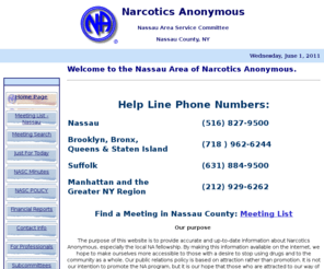 nassauna.com: Welcome to the Nassau Area of Narcotics Anonymous.
soho.nassauna.org