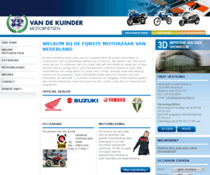 vandekuinder.nl: Van de Kuinder motorfietsen - Motorfietsen
