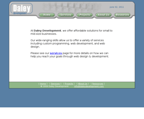 monique.biz: Daley Development - custom programming, web development, and web design
Daley Development offers web design and development, custom programming, and low cost custom color printing