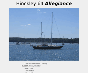 hinckley-64.com: Hinckley 64 Allegiance
