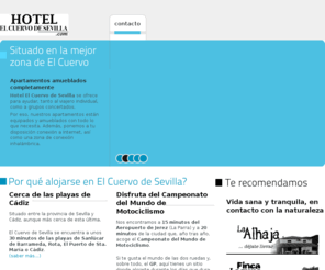 hotelelcuervodesevilla.com: Alojamiento Rural y Urbano en El Cuervo de Sevilla
Hotel El Cuervo de Sevilla, cerca de las playas de Cádiz y de la Sierra