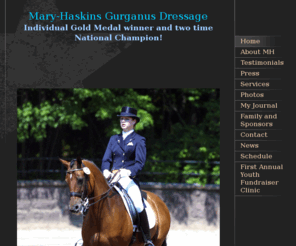 maryhaskinsdressage.com: Mary-Haskins Dressage - Home
Photo by: PhelpsPhotos©.com