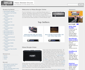 mesaboogieonline.com: Mesa Boogie Online
Mesa Boogie Online is your resource for new or used Mesa Boogie amps and cabinets.