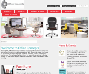 officeconcepts.com: Office Concepts Inc
Office Concepts provides workspace solutions, quality manufacturers, and local as well as national service support capabilities to help customers achieve their business goals.