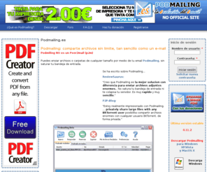 podmailing.es: Podmailing.es | Descargas Podmailing
Soprte al programa de descargas Podmailing