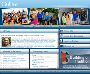 gulliver.org: Gulliver Schools - landing page
Gulliver Schools : Website