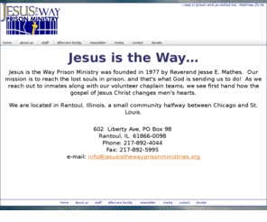 jesusisthewayprisonministries.org: Jesus Is The Way Prison Ministries
#