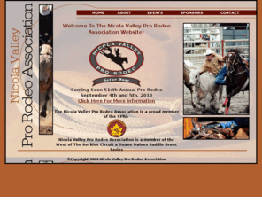 merrittrodeo.com: Welcome to the Nicola Valley Pro Rodeo Association Website
