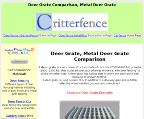 deergrate.com: Metal Deer Grate Concrete Deer Grate Comparison
The comparison between different metal deer grate types and concrete deer grate types for deer exclusion
