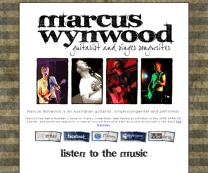 mwynwood.com: Marcus Wynwood - Musician!
