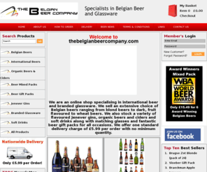 thebelgianbeerglasscompany.com: The Belgian Beer Company
The Belgian Beer Company sells an extensive range of Belgian beers, glassware and flavoured gins.