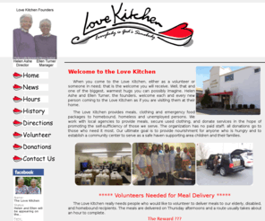 thelovekitchen.com: The Love Kitchen - Everybody Is God's Somebody
The Love Kitchen is a non-profit 501(c)(3) charity feeding the homeless, elderly, disabled, and homebound.