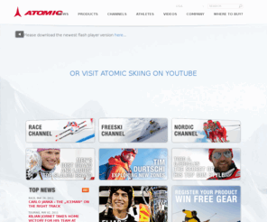 atomic.ru: 
              ATOMIC Home
Atomic Ski and Boots for Race, Freeride, Nordic, Touring. We are Skiing.