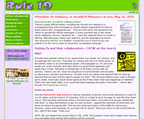 azapoi.com: Rule 19 - Outing Zs and their collaborators
Grassroots activism for truth, justice, democracy