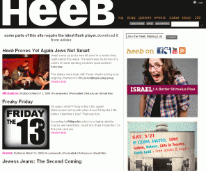 heebmagazine.com: Heeb: home
