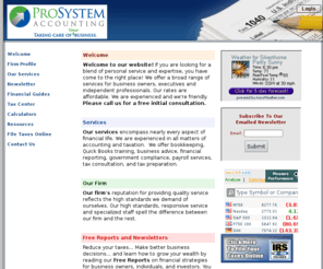 myprosystem.com: Orem, UT CPA / Pro System Accounting
Pro System Accounting is a full service tax, accounting and business consulting firm located in Orem, UT