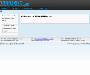 takasend.com: Welcome to Takasend.com - Flexi Load , Easy Load, Taka Load, Mobile Recharge, iTop up, Taka Refill, Balance Load
