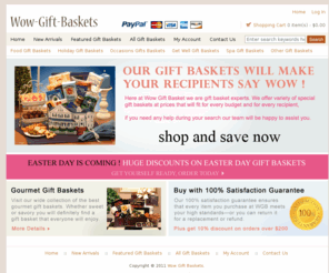 wow-gift-baskets.com: Wow Gift Baskets
Wow Gift Baskets :  - Food Gift Baskets Holiday Gift Baskets Occasions Gifts Baskets Other Gift Baskets Spa Gift Baskets Get Well Gift Baskets Wow Gift Baskets